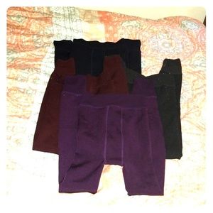4 pairs of winter leggings